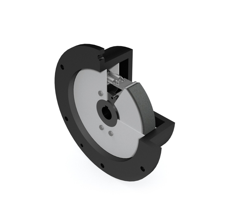 Centrifugal brake designed for reliable speed control and safe operation in industrial applications.